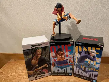 원피스 피규어 MAXIMATIC Grandista 루피 로우 조로