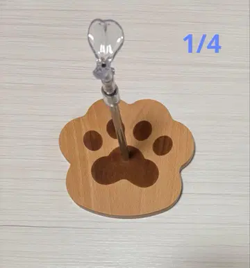 1/4 인형용 인형 스탠드 발바닥 고양이