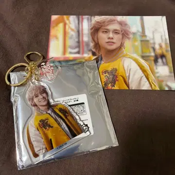 윈블 야마시타 코우키 아크릴 키링과 엽서 세트