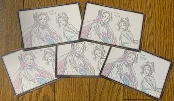 귀멸의 칼날 ufotabledining 나눔 엽서 코쵸우 시노부 카나에