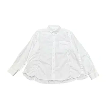 sacai 25SS 코튼 팝린 셔츠 코튼 셔츠