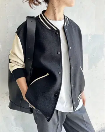 Spick&span 바시티 자켓 스픽스팬 36