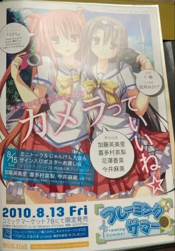 프레이밍 썸머 판촉 전단지