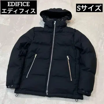 [ 새상품급 ] EDIFICE 에디피스 울 다운 자켓 블랙 S 사이즈
