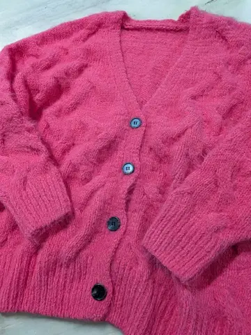 AND SEARCH 모헤어 가디건