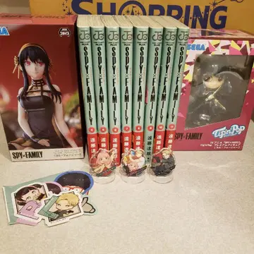 SPY x FAMILY 피규어와 코믹스 세트 4~11권 요르