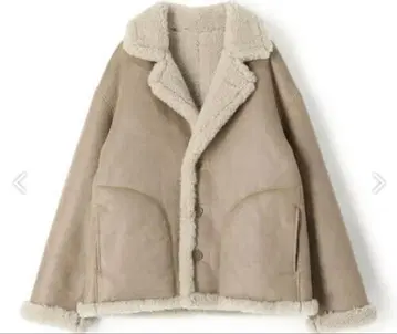 맥피 에코 무스탕 리버서블 코트