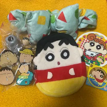 짱구는 못말려(크레용 신짱) 해바라기 맹구 파우치 씰 클립 스탠드