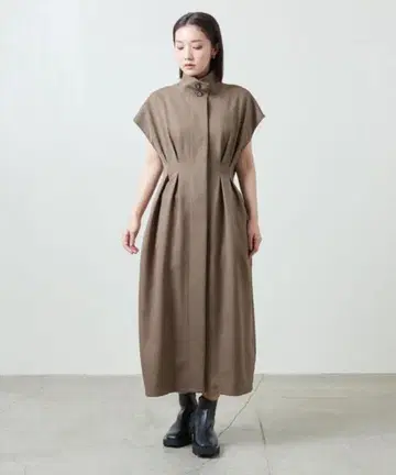 MARW UNITED ARROWS 2WAY 턱 하이넥 원피스