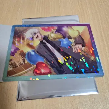 주술회전 환영야행본포 팬파레 트레이딩 클리어 카드 고죠 사토루