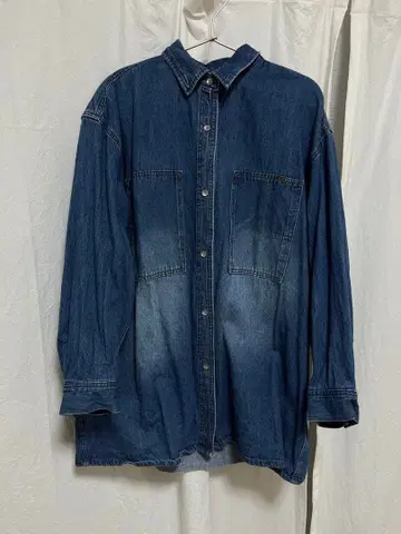 니코앤드 데님 데님 셔츠 긴팔