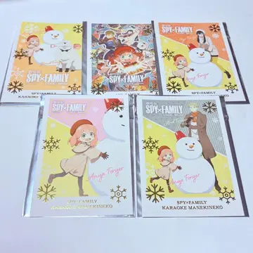 극장판 SPY x FAMILY 금박 엽서 세트