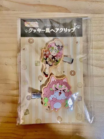 귀멸의 칼날 쿠키풍 헤어 클립 칸로지 미츠리 미개봉 새상품