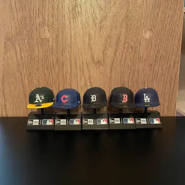 가챠가챠 MLB NEW ERA 캡 5종 세트