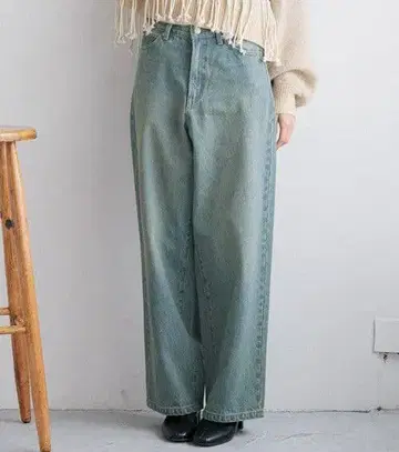 LOWRYS FARM 와이드 스트레이트 팬츠