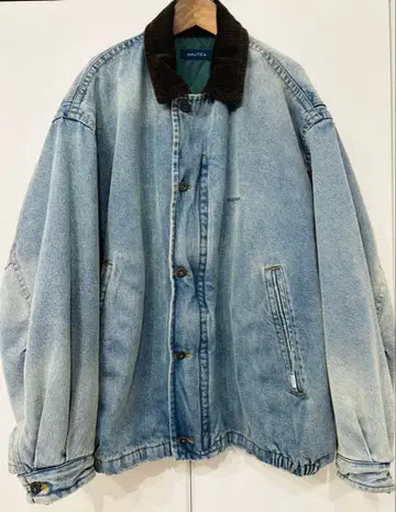 NAUTICA 라이트 블루 데님 자켓 XL