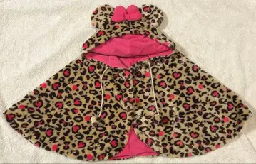 [ TDR ] 공식 미니 레오파드 무늬 판초