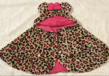 [ TDR ] 공식 미니 레오파드 무늬 판초