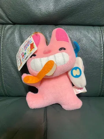 레트로 1993년 논탄과 함께 봉제 인형 페이퍼 택 포함