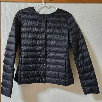 유니클로 울트라 라이트 다운 블랙 여성용 M