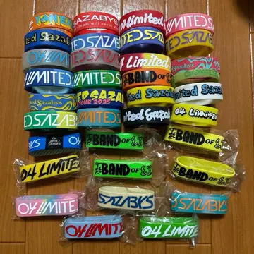 04 Limited Sazabys 고무 밴드 묶음 판매