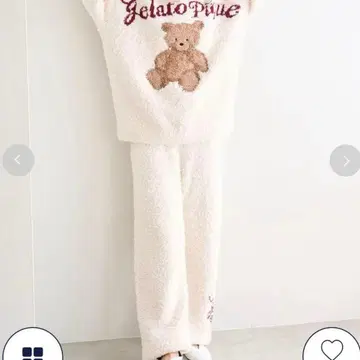 젤라또피케 HOLIDAY 스노우 베어 롱 팬츠 젤라피케