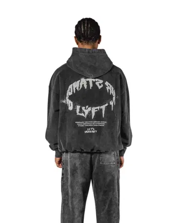 LYFT SPLASH RING VINTAGE OVERSIZE HOODIE