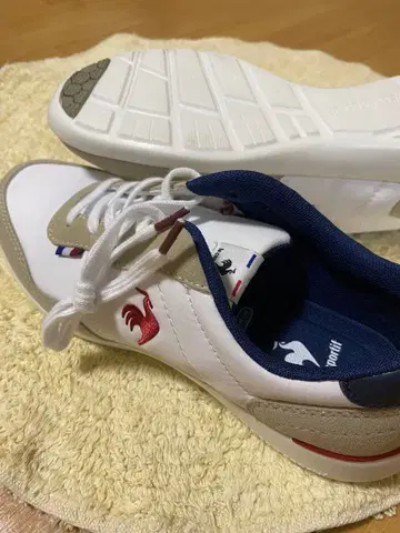 르꼬끄 스포르티브 스니커즈 화이트/그레이