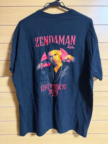ZENDAMAN 라이브 T셔츠
