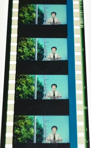 영화 목소리의 형태 필름 조각 오오이마 요시토키 NOT FOR SALE