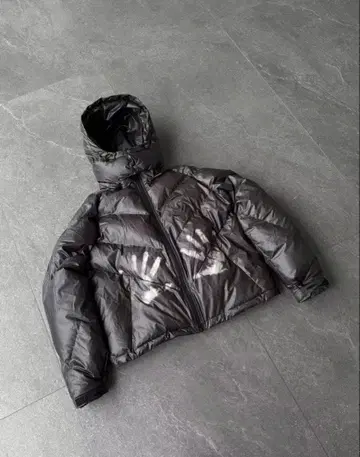 vrrock heat reactive puffer BLACK