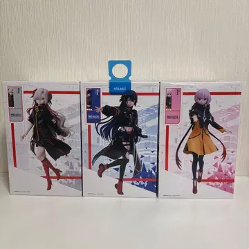 카미츠바키시 건설 중. 1/7 스케일 피규어 3종 세트