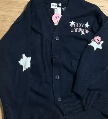 별의 커비 오버 사이즈 가디건 GU XL 사이즈