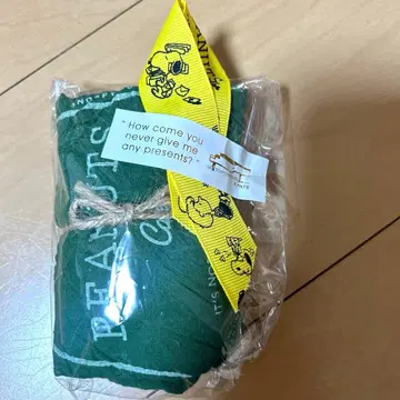 PEANUTS CAFE 벌스데이 플랜 한정판 오리지널 에코 토트