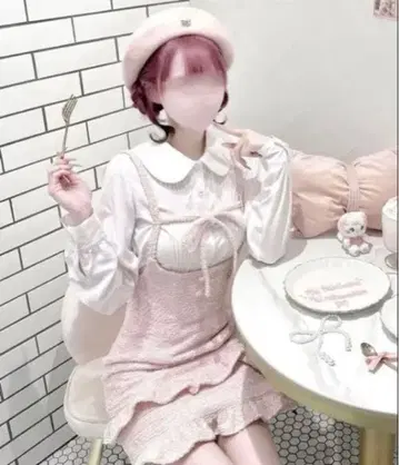 허니 뮤우 리본 트위드 셋업 XS