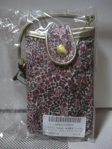 TOPKAPI 탑카피 한정판 리버티 패브릭 스마트폰 케이스 핑크