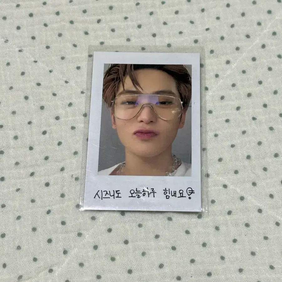 NCT127 Jaehyun Neo City Voice Keyring Poca (Polaroid) | Bunjang Global