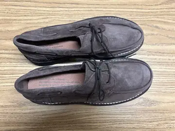 브라운 스웨이드 모카신