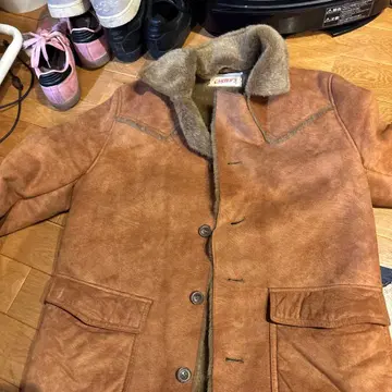 CARTER'S 브라운 인조 모피 자켓 L