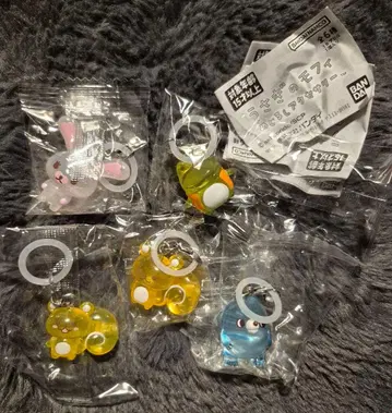 토끼 모피 메지루시 액세서리 세미 컴프