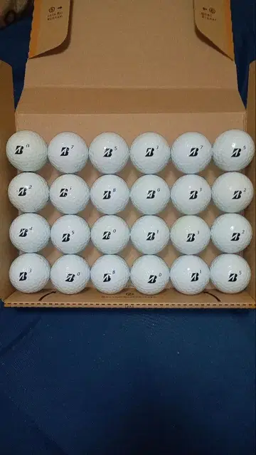 BRIDGE STONE의 TOUR Bxs 로스트볼 24구