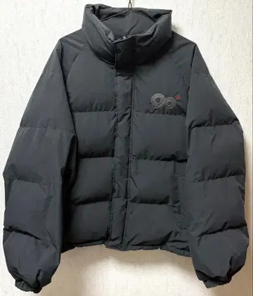 9090 Logo Rich Puffer Jacket charcoal