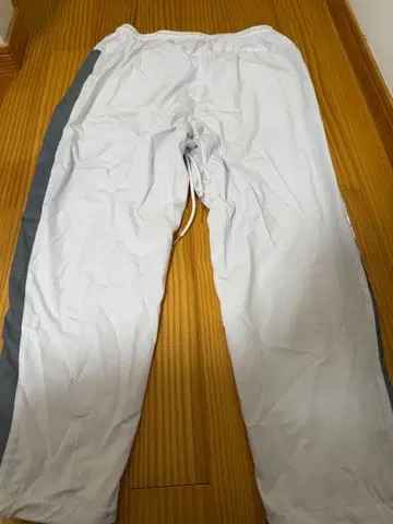 XENO 화이트 그레이 조거 팬츠