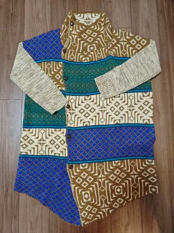 차이하네 에스닉 롱 코트