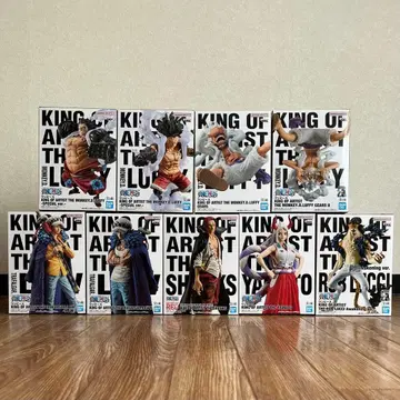 [ 미개봉 ] 원피스 KING OF ARTIST 피규어 9체 세트