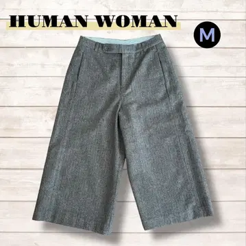 HUMAN WOMAN 와이드 팬츠 가우초 팬츠 M