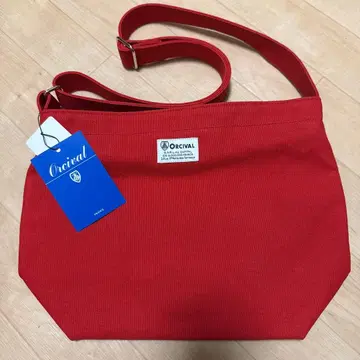 미사용 새상품 ORCIVAL 캔버스 숄더백 오르치발