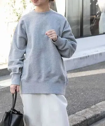 fork&Spoon 백지퍼 맨투맨 풀오버