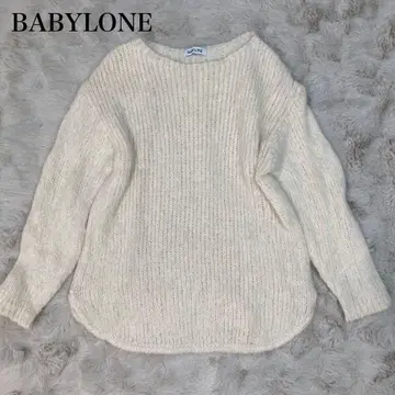 ( 780 ) BABYLONE 니트 알파카 울 스웨터