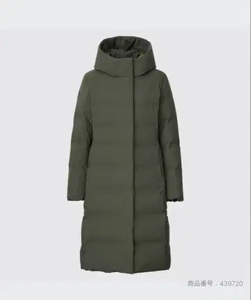 UNIQLO 심리스 다운 롱 코트